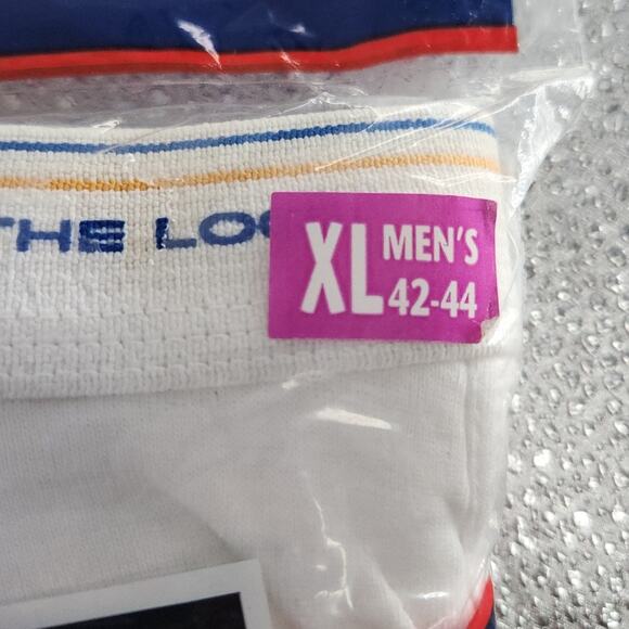 Fruit Of the Loom Briefs Men's Underwear Wide Band XL 42-44 VTG 1996 NIP 3-Pack - Picture 5 of 8